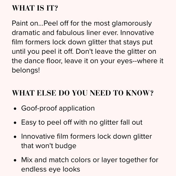 Too Faced Glitter Pop Eyeliner Hey Mr. DJ - Picture 6 of 7